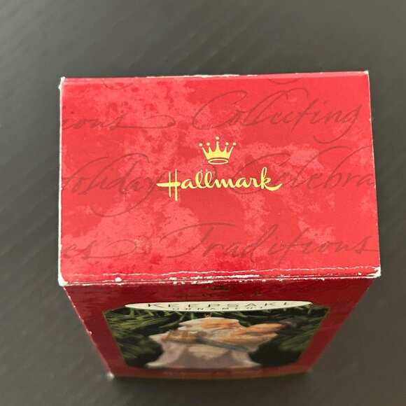 Hallmark Keepsake Ornament 1999 Welcome to 2000 Father Time and Baby New Year - Picture 15 of 16